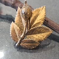 Régi aranyozott   bross  3  cm-es