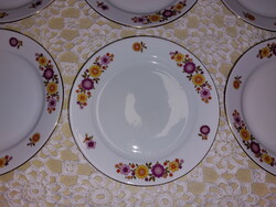 Alföldi porcelán tűzvirágos süteményes tányér, kistányér