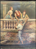 Velencei vidám jelenet