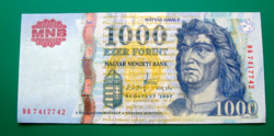 1000 forint bankjegy - 2007 - "DB"