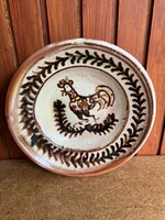 Falitányér kakassal Erdély