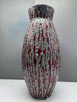 Hatalmas méretű, retro Király kerámia padlóváza 1. , 46 cm magas