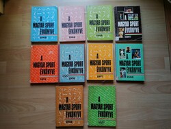 A magyar sport évkönyve - töb évszám/kötet