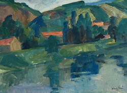 Nagy Ernő (1926-2013): Dunapart