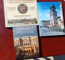 PANNONHALMA / KIRÁLYI PALOTÁK / A milleniumi Magyarország: album korabeli fotográfiákkal (négynyelvű