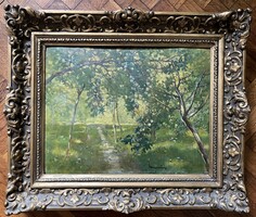 Ungváry Sándor (1883-1951) Festmény