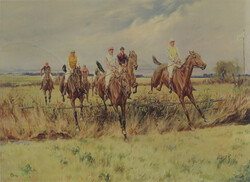 Blinks, Thomas : "A Steeple Chase"