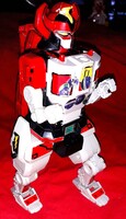 Retro japán plasztik BANDAI TRANSFORMERS - T.REX ROBOT játék figura 23 cm t a képek szerint