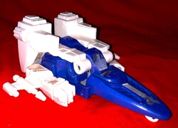 Retro trafikáru plasztik TRANSFORMERS -ROBOT / ŰRHAJÓ játék figura 16cm szép állapot a képek szerint