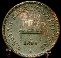 Magyarország 2 fillér, 1896 C09A3