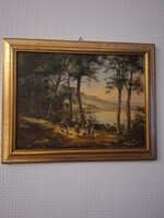 Olaj festmény Méhész Tamás