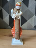 Herendi Matyó Madonna Lux Elek terve alapján, sérült