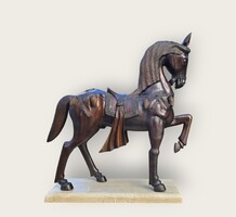 Hatalmas bronz ló szobor B153