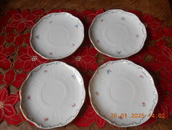 Zsolnay apróvirág mintás teás kistányér