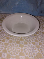Menzás, fehér gulyásos, kocsonyás, főzelékes porcelán tál, tányér