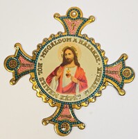 Beautiful, antique plate house blessing - 
