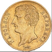I Napoleon 20 Frank arany