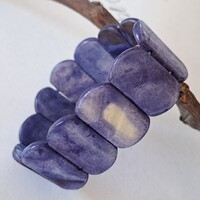 Gyöngyház  karkötő 2 cm-es