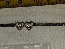 Vintage Swarovski karkötő 19 cm hosszú
