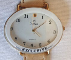 Watch quartz jd diana quartz exclusive Japanese retro women's