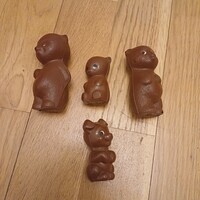 Retro gumi figurák