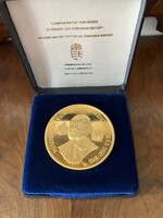 MINDSZENTY JÓZSEF EMLÉKPLAKETT - BOGNÁR GYÖRGY