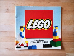 LEGO DUPLO katalógus prospektus 1986