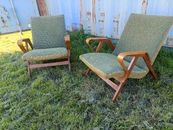Retro cseh Csehszlovák Tatra nabytok fotel MID century