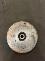 II. vh-s német 10.5 cm L.F.H. 18 acélhüvely