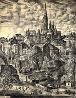 Szabó Vladimir (1905 - 1991) SZALAG UTCA 1964 (Budapest)