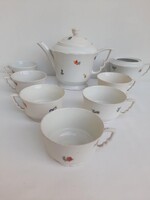 Zsolnay manofules teaskeszlet