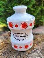Alföldi porcelán_Centrum Varia napocskás fűszertartó_kömény