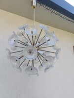 RITKA Cseh Csehszlovák sputnik  pampeliska mennyezeti lámpa retro MID century