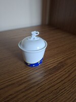 Hollóházi porcelán Tchibo cukortartó. Hibátlan. Jelzett