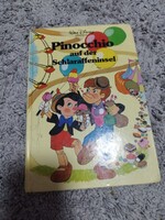 Walt Disney Pinocchio auf der Schlaraffeninsel. Német mesekönyv