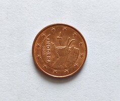 Andorra 5 Euro Cent 2019.