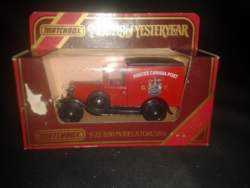 Matchbox Yesteryear Y-22 1930 Model 'A' Ford Van Postes Canada Post