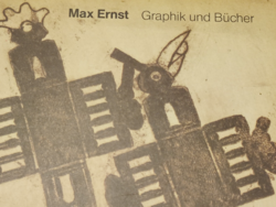Max Ernst grafikus munkásságát bemutató album/ német nyelvű