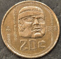 Mexikó 20 centavo, 1983.