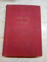 Babits Mihály -Versek (Tóth Aladáréknak dedikált példány), 25 éves költői jubileumi kiadás