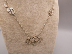 Antik ezüst collier