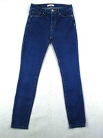 EREDETI TOMMY HILFIGER RW JEGGING FIT (W27 / L32) NŐI KÉK SZTRECCSES FARMER