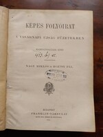 Képes Folyóirat - A Vasárnapi Ujság , 1905 II. Nagy Miklós és Hoitsy Pál, kemény kötés 38. kötet