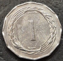 Ciprus 1 Mil, 1963.