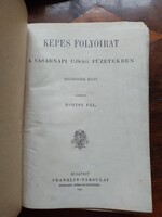 Képes Folyóirat - A Vasárnapi Ujság füzetekben, 1906, Hoitsy Pál kemény kötés 40. kötet