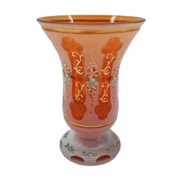 Cseh fürdőpohár narancssárga M00846