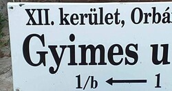 Gyimes tábla