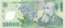 10000 lei 2000 polymer Románia 3.