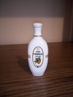 Hollóházi porcelán kulacs, 13 cm. Hibátlan. Jelzett.