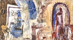 Sugár Gyula - Jeanne D'Arc﻿﻿ c. festménye eladó (1972)